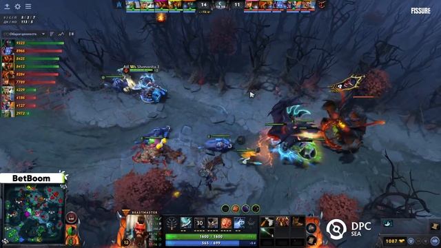 (RU) UD Vessuwan vs Atlantis | map 1 | DPC SEA 2023 Tour 1: Division II | by @1ceN1ce & @Undershock