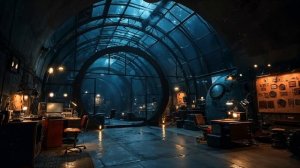Silent Vault  Sci-Fi Underground Ambience for Deep Focus, Study & Sleep 4K