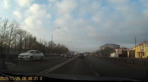 Нереальное ДТП Ростовское шоссе - 25.11.2020
