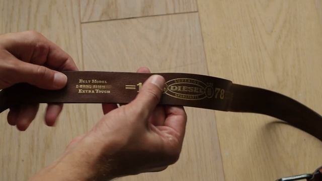 Diesel B-wring belt смотреть онлайн
