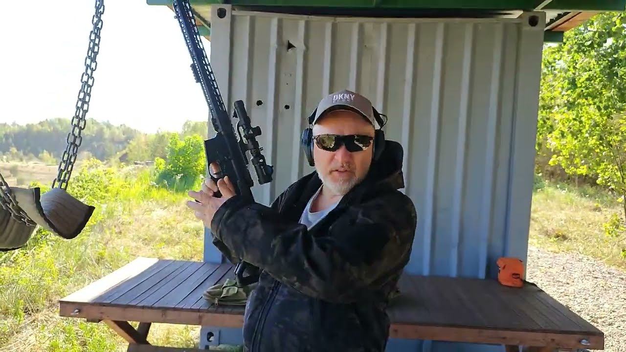 Стрельба с Ар15 на 350-560 метров смотреть онлайн