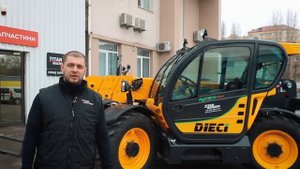Dieci Agri Star 38.10. Test drive. Обзор телескопического погружчика