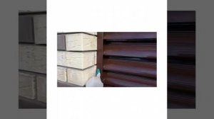 Установка забора жалюзи