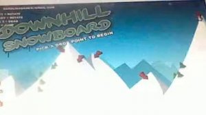 Downhill snowboard 1