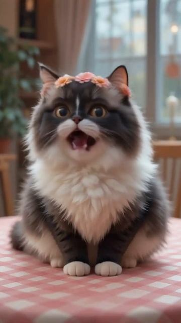 AaaaaOooo - Funny cat singing #singingcat #cat #funny #cutekittten #catlover смотреть онлайн