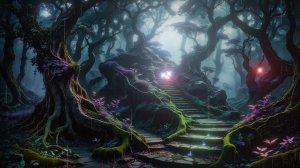 Мелодии дождя в Шепчущих рощах. Звуки дождя для расслабления и сна. 🌧️🌳😴