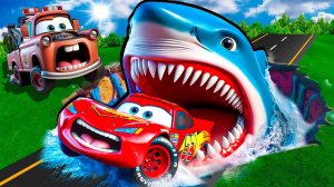 Машинки летают и прыгают! Развивающие мультики Машины помощники. Мультфильмы про машинки