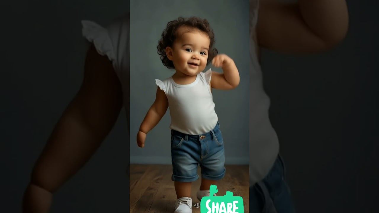 This amazing baby girl #cute #baby смотреть онлайн