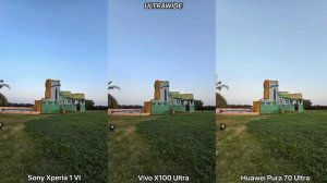 Sony Xperia 1 VI VS Vivo X100 Ultra VS Huawei Pura 70 Ultra Camera Test Comparison