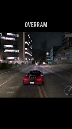 NFS: Underground Легендарная игра!!!