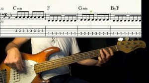 BAILA MORENA - Zucchero (bass tabs & notation)