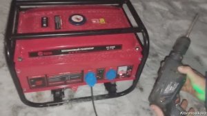 Обзор на генератор бензиновый Edon PT-3300 ( 3,3 кВт, бак 15 л ). Первый запуск.