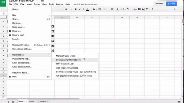 How to Convert Google Docs, Sheets, Slides to PDF