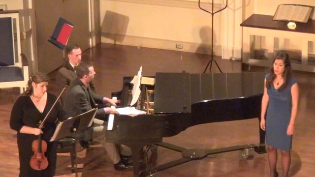 Tchaikovsky's "Only the Lonely", arranged by Andrew Bayles for Mezzo Soprano, Piano and Violin смотреть онлайн