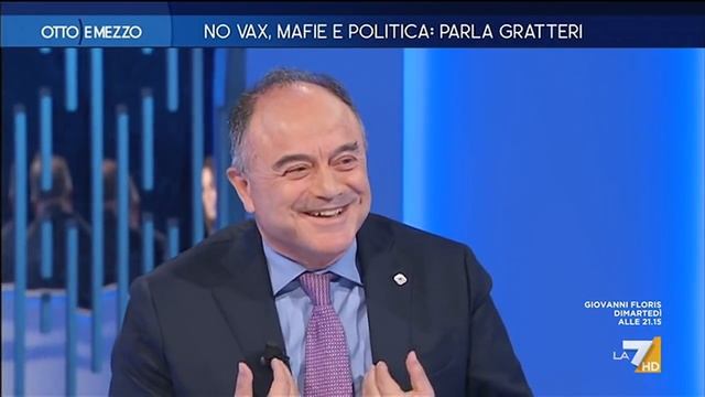 Otto e Mezzo la7 - No vax, mafia e politica: parla Gratteri смотреть онлайн
