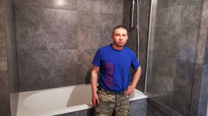 Санузел под ключ ремонт, сантехнические работы укладка крупной плитки в Севастополе