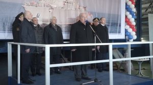 Как закладывали тральщик "Владимир Емельянов"