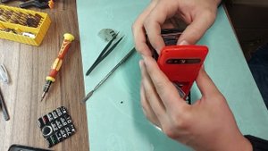 Как разобрать телефон texet TM-308