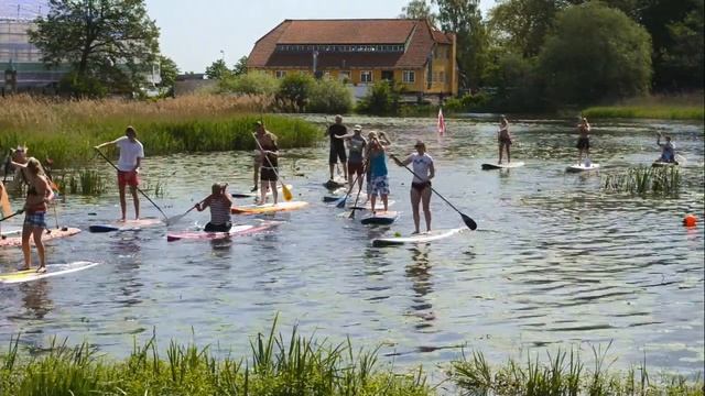 SUP stævne Mølleåen 250514 del 1 смотреть онлайн