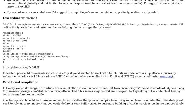 Software Engineering: Compiling for string and wstring (3 Solutions!!)