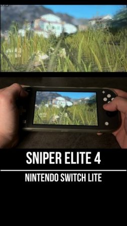 Sniper Elite 4 Nintendo Switch Lite Gameplay