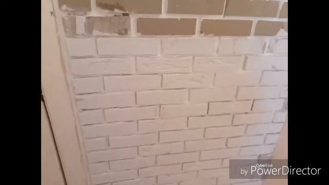 Кирпичи из гипсокартона самодельный. Рука мастера......