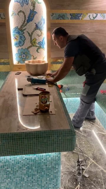 Укладкамозаики в Хамам 89262293235 mozaichnik1.ru смотреть онлайн