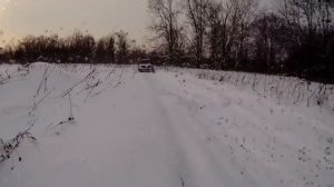 Нива по снегу