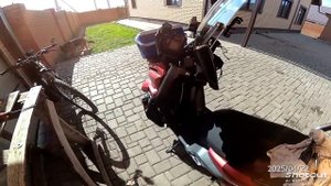 установка ветрового стекла на скутер Венто Смарт 3