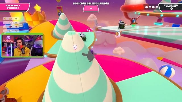 FALL GUYS ft Juanito, AxoZer y Reborn (ganamos 2 jeje 😜😜j