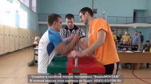 Четверик - Баулин Рождественский турнир по армрестлингу 2014