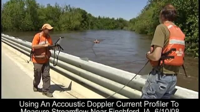 Acoustic Doppler Current Profile Reading, Finchford, IA смотреть онлайн