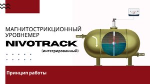 Магнитострикционный уровнемер NIVOTRACK (интегрированный). Принцип работы