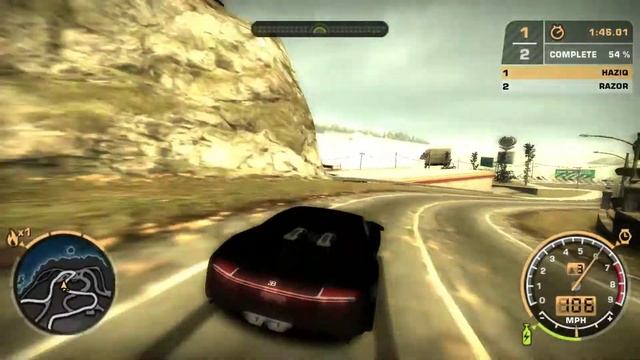 Need for Speed Most Wanted (Bugatti Chiron vs Razor BMW M3 GTR Part3) смотреть онлайн