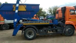 Вывоз мусора контейнером