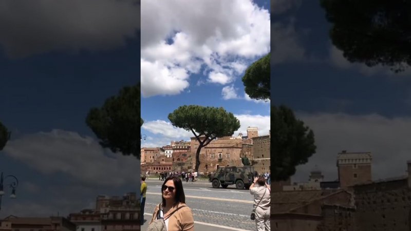 Прогулка по Риму ❤️  #туризм #travel #турыонлайн  #тур  #europe  #italy #италия #путешествие #европа