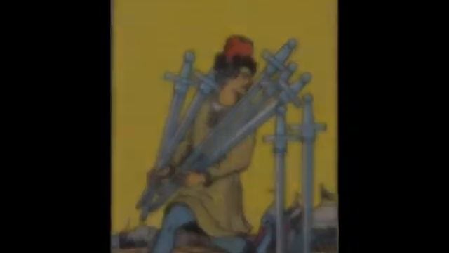 Tarot meanings - what does the seven of swords mean? смотреть онлайн