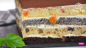 👑 ТОРТ, КОТОРЫЙ УДИВЛЯЕТ С КАЖДЫМ СЛОЕМ! Вкуснее «Королевского» я ещё не пекла! 💥