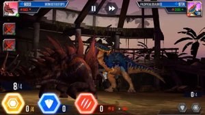 MONOSTEGOTOP vs DIPLOSUCHUS | JURASSIC WORLD THE GAME