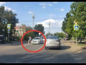 Наезд на человека, на пешеходном переходе в Краснодаре - 17.07.2023