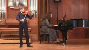 Алексей Голубев (скрипка) - Карл Бом "Полонез и интродукция"