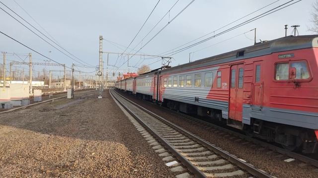 Встреча ЭТ2М на ст. Навалочная смотреть онлайн