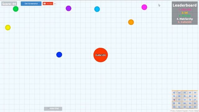 Tim play с другом в Agar io смотреть онлайн