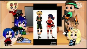 {🐞Реакция Леди Баг и Супер Кот на Тик ток🐨 3/? 🖤}