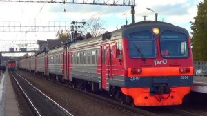 Электропоезд ЭД4М-0264, станция Волоколамск