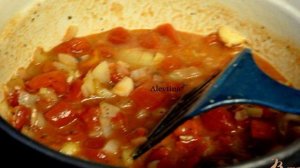 Куриный плов с пастой ризони
