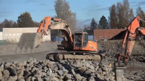 ⛔Hitachi 350 Lc Excavator Doosan DX 420  Lc gravemaskin-Rock knusing