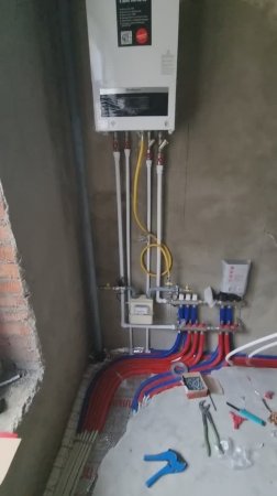 Индивидуальное отопление в квартире...