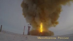 Запуск МБР УР-100УТТХ с боеголовкой "Авангард", авиабаза Домбаровский, 26 декабря 2018 года