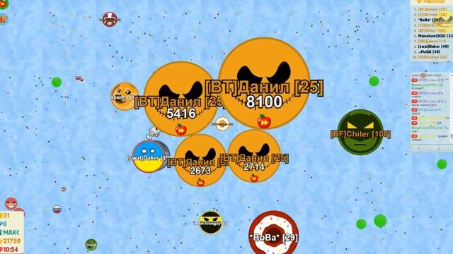 Агарио-Решил поиграть дошёл до 21.000 массы =) смотреть онлайн